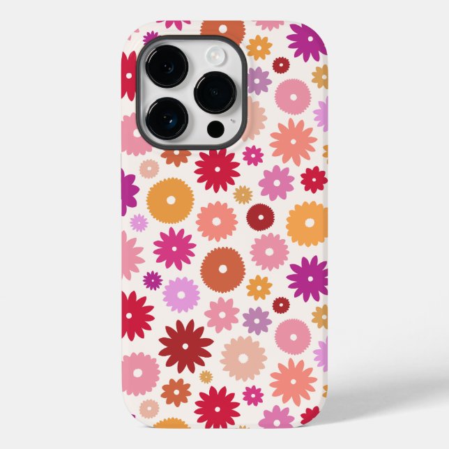 Colorful Blooms Pattern (Verso)