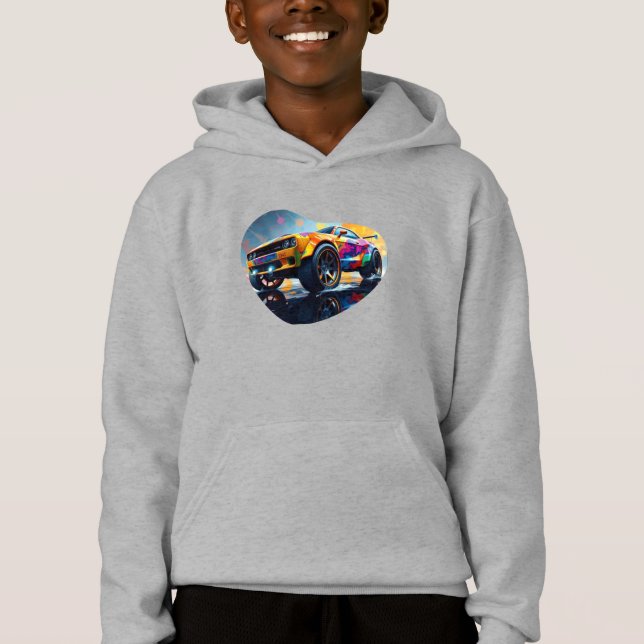  colorful car T-Shirt (Frente)