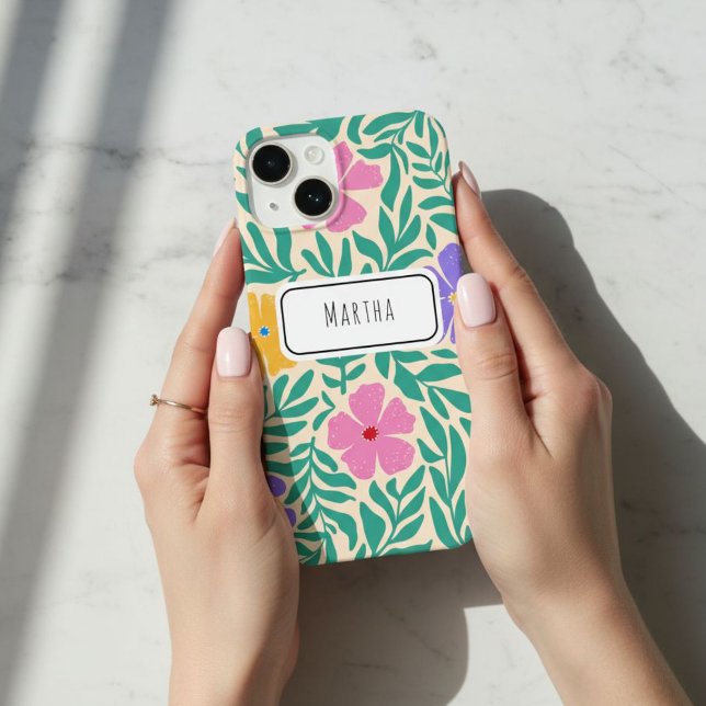 Colorful Daisy Flower Phone Case  (Criador carregado)