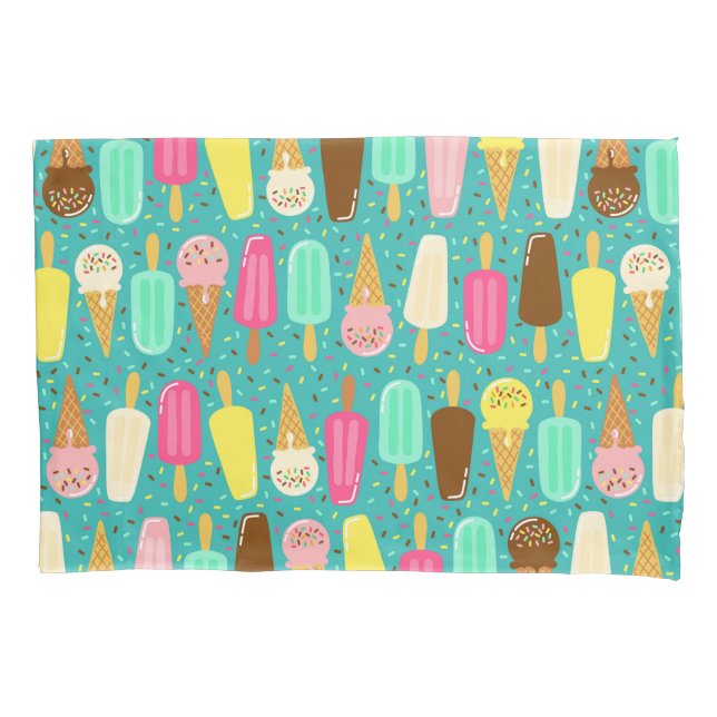 Colorful Ice Cream Pattern Summer  (Frente)