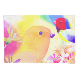 Colorful Playful Birds