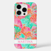 Colorful Shells Monogrammed