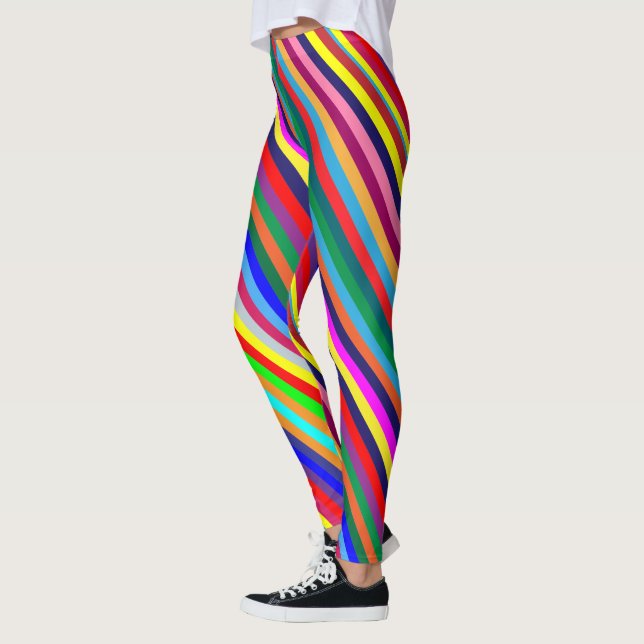 Colorful Stripe Leggings (Esquerda)