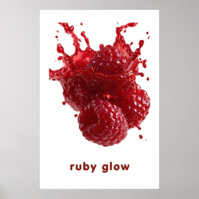 Colorful Summer Fruit Poster  (Frente)