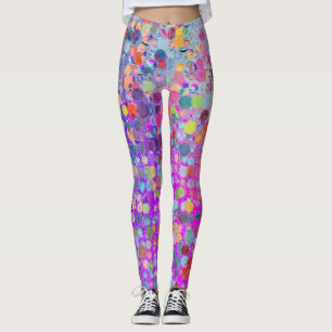 Colorida Aquarela Ioga Calças Leggings