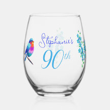 Colorida Birdie Esquece-Me Não Fora 90