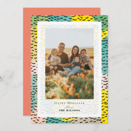 Colorida Cartão com fotos de Natal Memphis