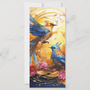 Colorida Fantasy Bird Art
