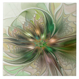 Colorida Fantasy Moderna Abstrato Fractal