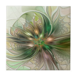 Colorida Fantasy Moderna Abstrato Fractal