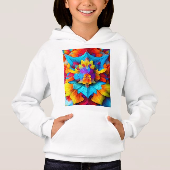 Colorida Floral Mandala Design (Frente)