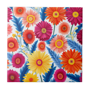 Colorida Gerbera Daisies Floral