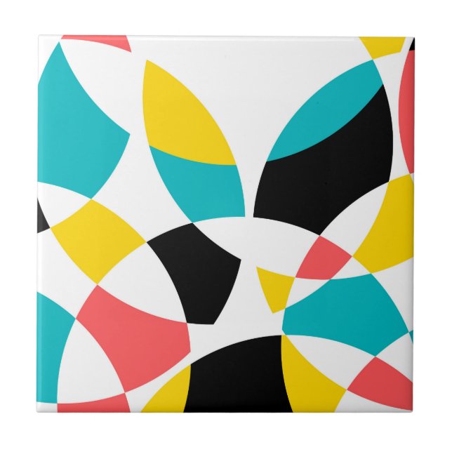 Colorida, moderna, moderna, legal, circular única (Frente)