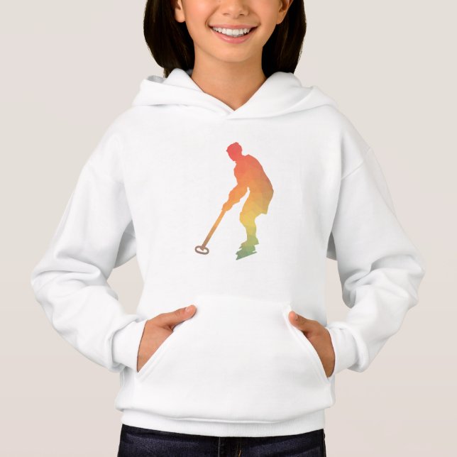 Colorida Ringette Girl | Presentes para leitores d (Frente)