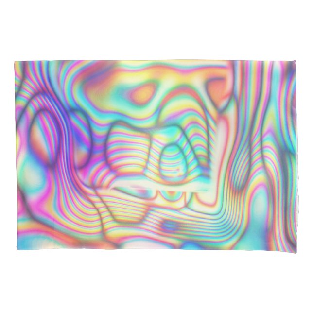 Colorida Trippy Holo Holographic (Frente)