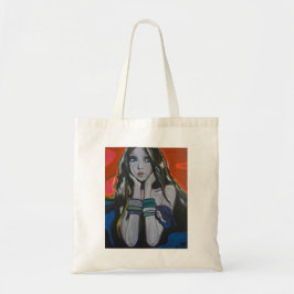 Colorido Chic de Verão: Bolsa Tote by IZAartStudio