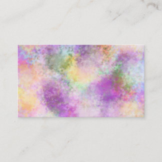 Colorido de Cartão de visita de alegria