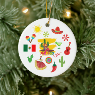 Colorido Enfeites de natal mexicano