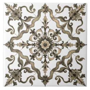 Colorido,Mediterrâneo,mosaico,,neutro,verde