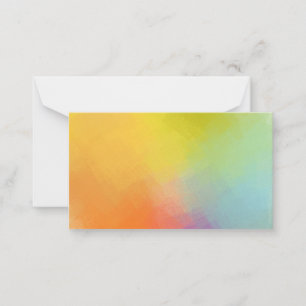 Colorido Modelo Elegante Abstrato Personalizado em