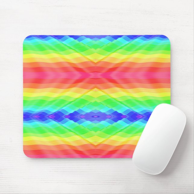 Colorido mousepad com um brilhante (Com mouse)