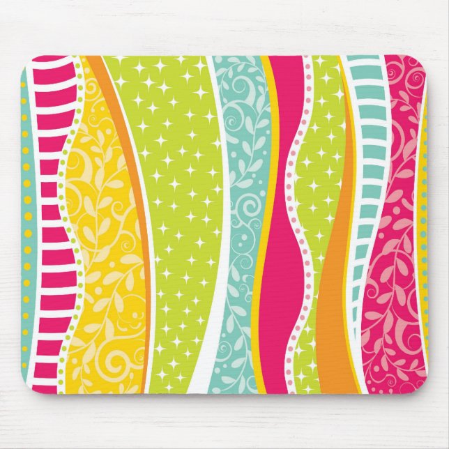 Colorido Mousepad Funky (Frente)