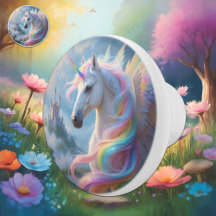 Colorido Unicórnio e Castelo