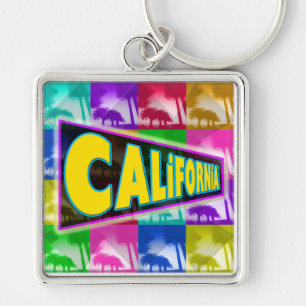 "Colorindo a Califórnia 2" Porta-chaves