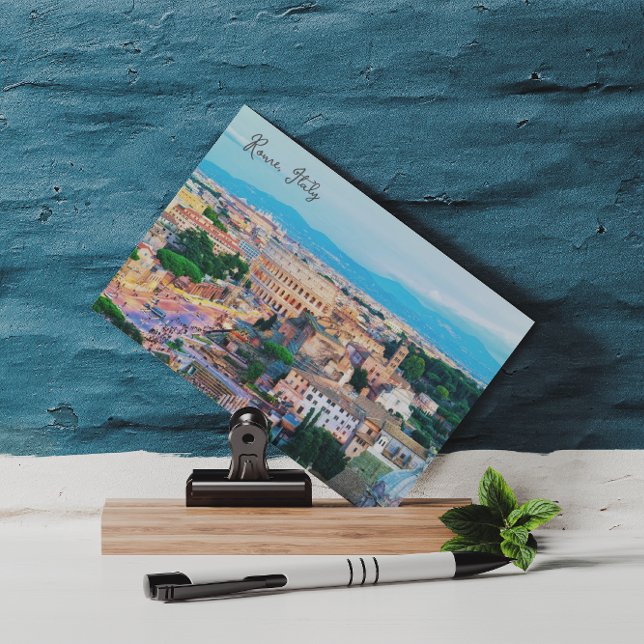 Colosseum. Cartão postal Roma, Itália (Criador carregado)