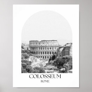 Colosseum Roma Arch Fotografia Impressão