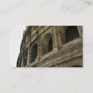 Colosseum romano, cartões de visitas
