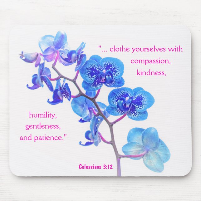 Colossianos 3:12 Mousepad (Frente)