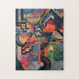 "Colour Composition" Art quebra-cabeça