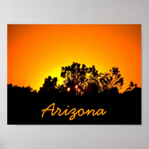 Colour Sunset por Bobby Mikul Poster