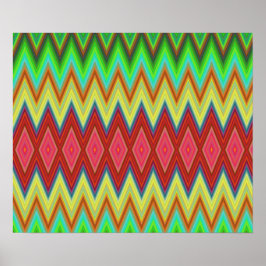 colourful poster design features a vibrant rainbow