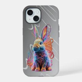 Colourful Rabbit phone case