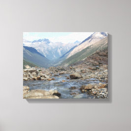 Colúmbia Britânica Canadá Canvas Glacial Creek