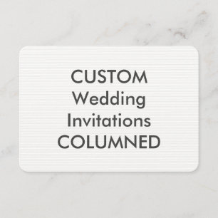 COLUNA Convites para Casamento de 110 lb 5" x 3,5"