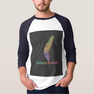 Coluna Dorsal Fraterna – Força na Camiseta da Frat
