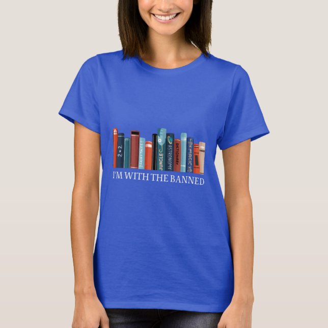 com a camiseta de amante de livros engraçados bani (Frente)