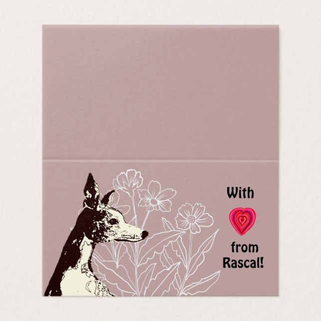 Com amor do seu Whippet (Exterior Desdobrado)