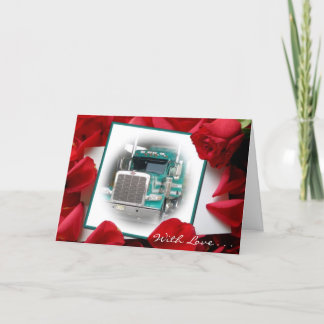 Com Amor... Pilhas Com Cartão De Saudação De Camin