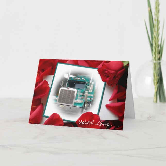 Com Amor... Pilhas Com Cartão De Saudação De Camin (Frente)