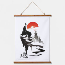 com arte de tinta de alma sumi-e