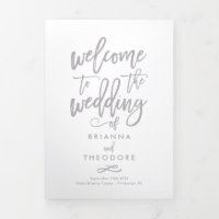 Programa de Fotografia da Cerimônia de Casamento c