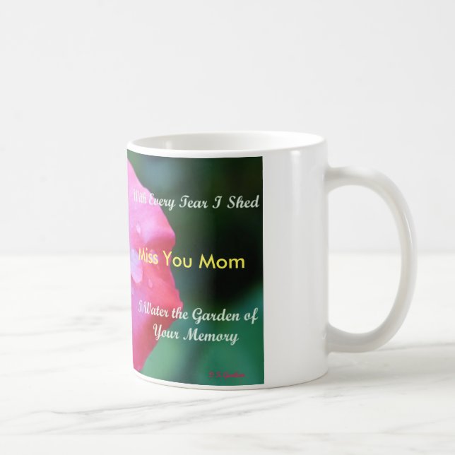 "Com cada rasgo eu derramei" a caneca de café (Direita)