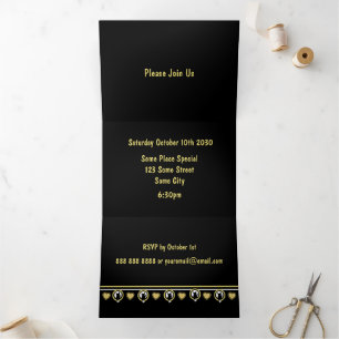 Com Dobra Tripla Convite para gatos de amor projetado pela poeta Ad