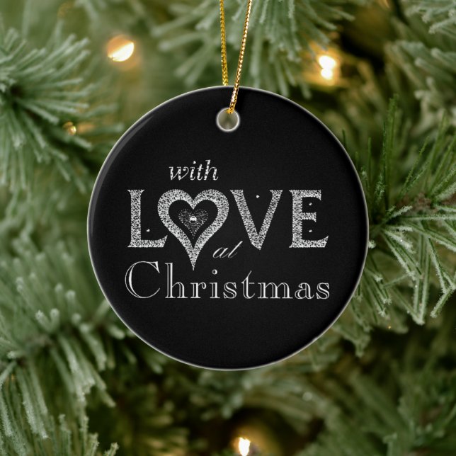 **COM ENFEITES DE NATAL AMOR** (Árvore)