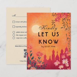 Com escolha de menu Sunset Serenade Wedding