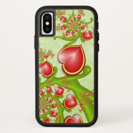 Com muito amor Corações Amarelos Vermelhos Arte Fr